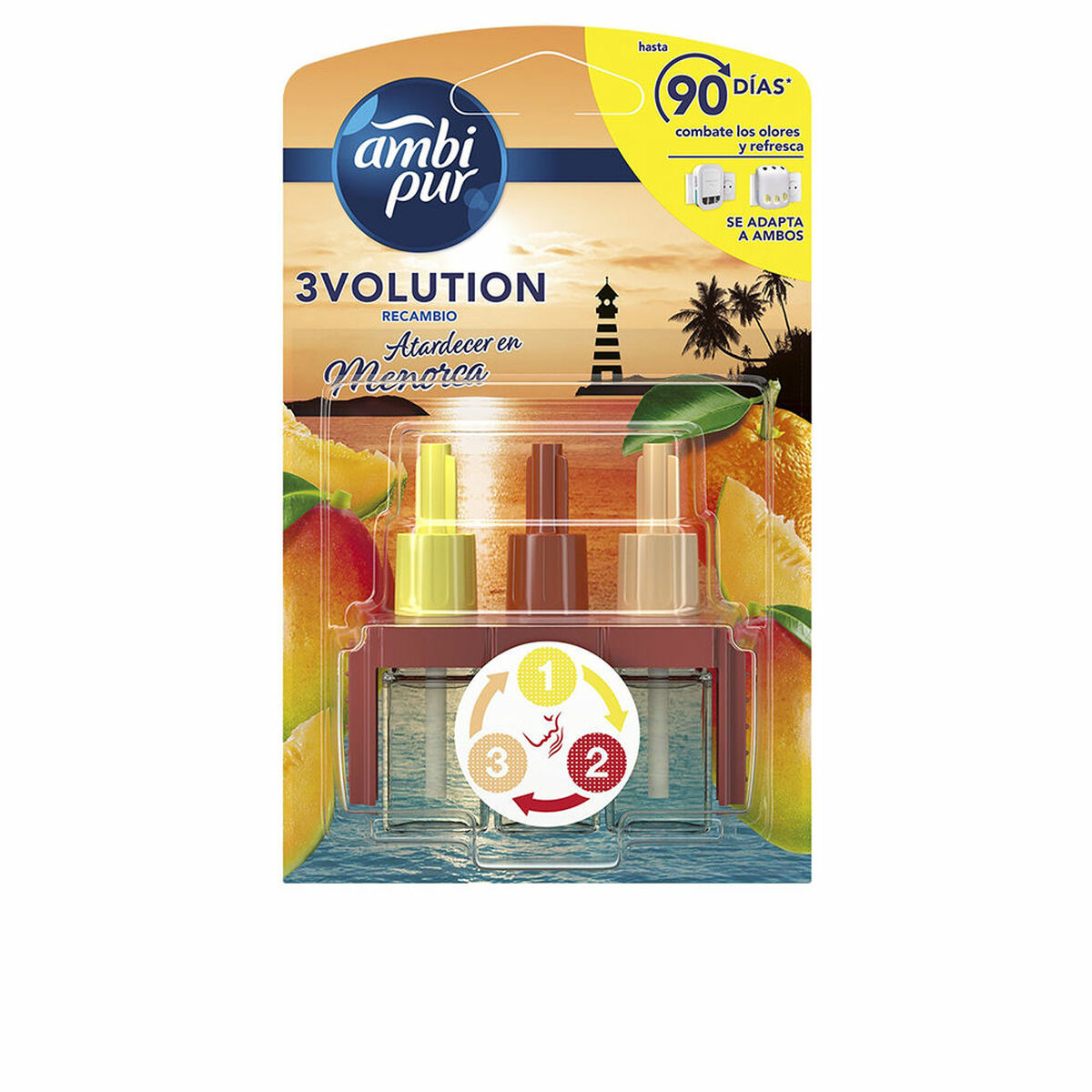 Recharges Pour Diffuseur Électrique Ambi Pur Atardecer en Menorca 20 ml